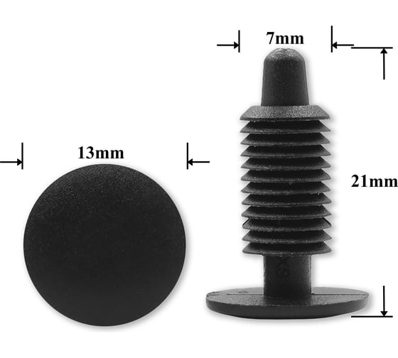 Изображение товара Автокрепеж для GM 10 шт 411700 КрепАвто 1616