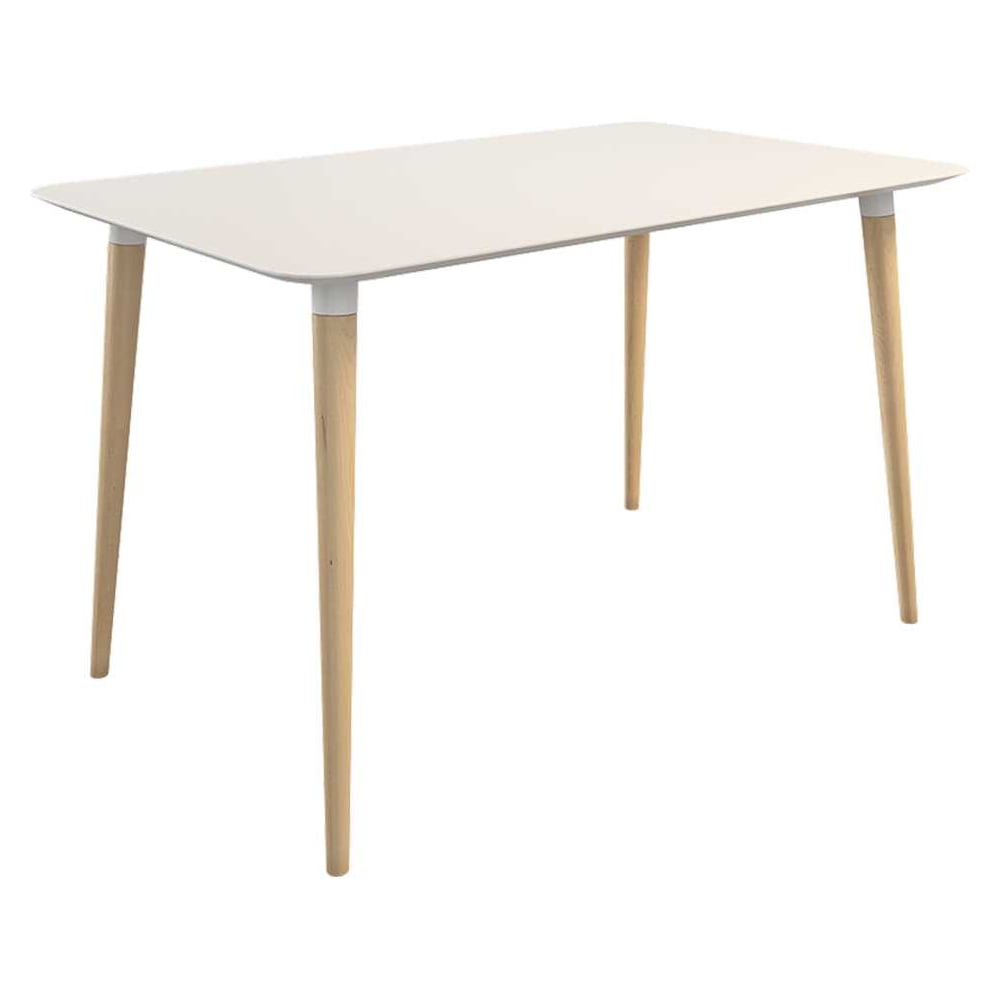 Изображение товара Обеденный стол Сканди 1 белый/светлый лак KM-0213.1903