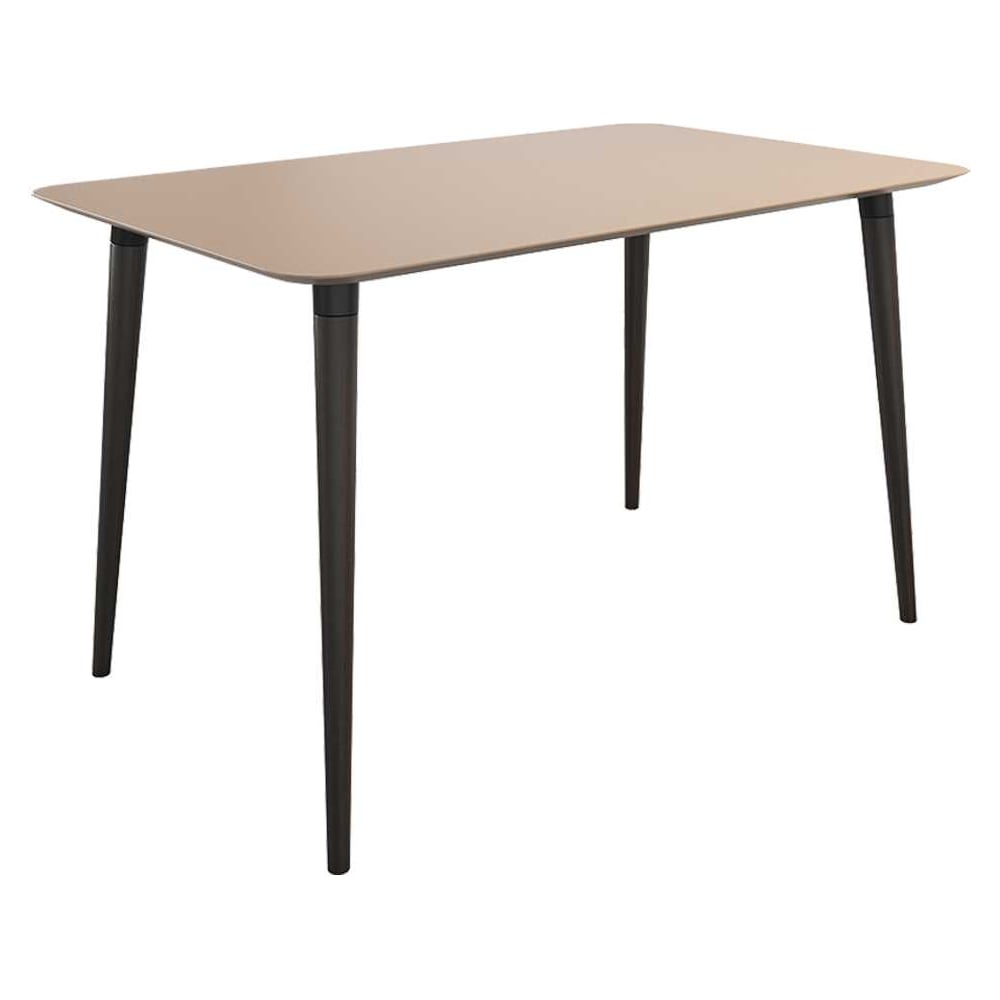 Изображение товара Обеденный стол Сканди 1 кофейный/венге 750x1200 мм МДФ и массив дерева