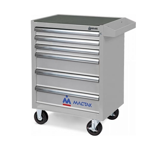 Изображение товара Набор инструментов МАСТАК "ЛИДЕР" в серой тележке, 270 предметов 52-06270G