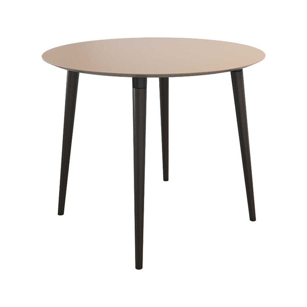 Изображение товара Обеденный стол Сканди 2 кофейный/венге KM-0214.1906 круглый стабильно и красиво