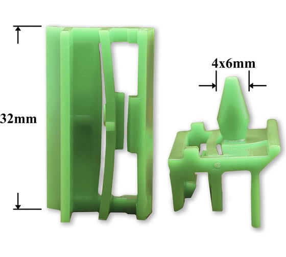 Изображение товара Автокрепеж для BMW Infiniti Nissan 10 шт 51717066223 КрепАвто 1633