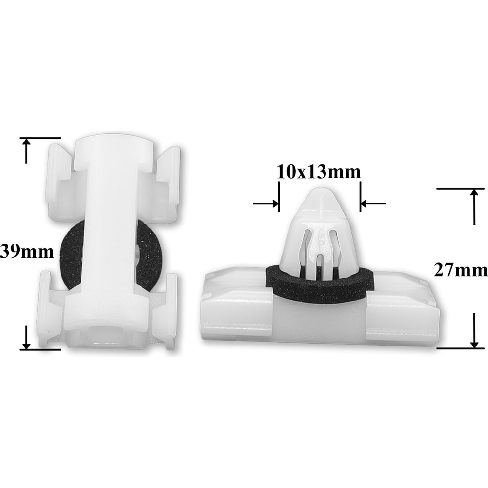 Изображение товара Автокрепеж для Land Rover 10 шт DYC000121B крепеж для молдингов