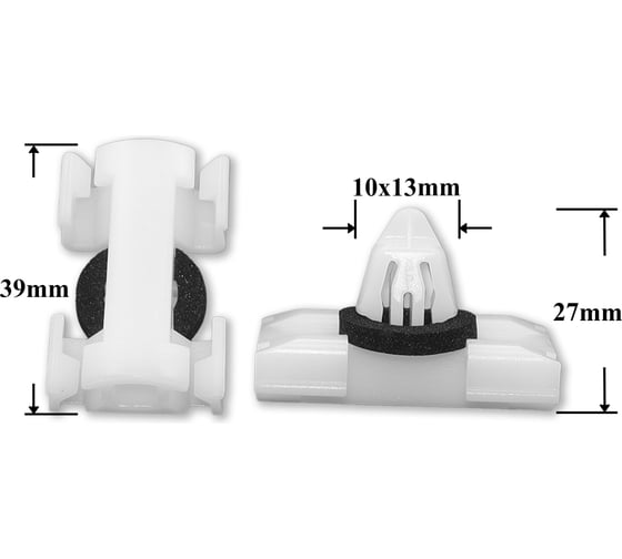 Изображение товара Автокрепеж для Land Rover 10 шт DYC000121B КрепАвто 1636