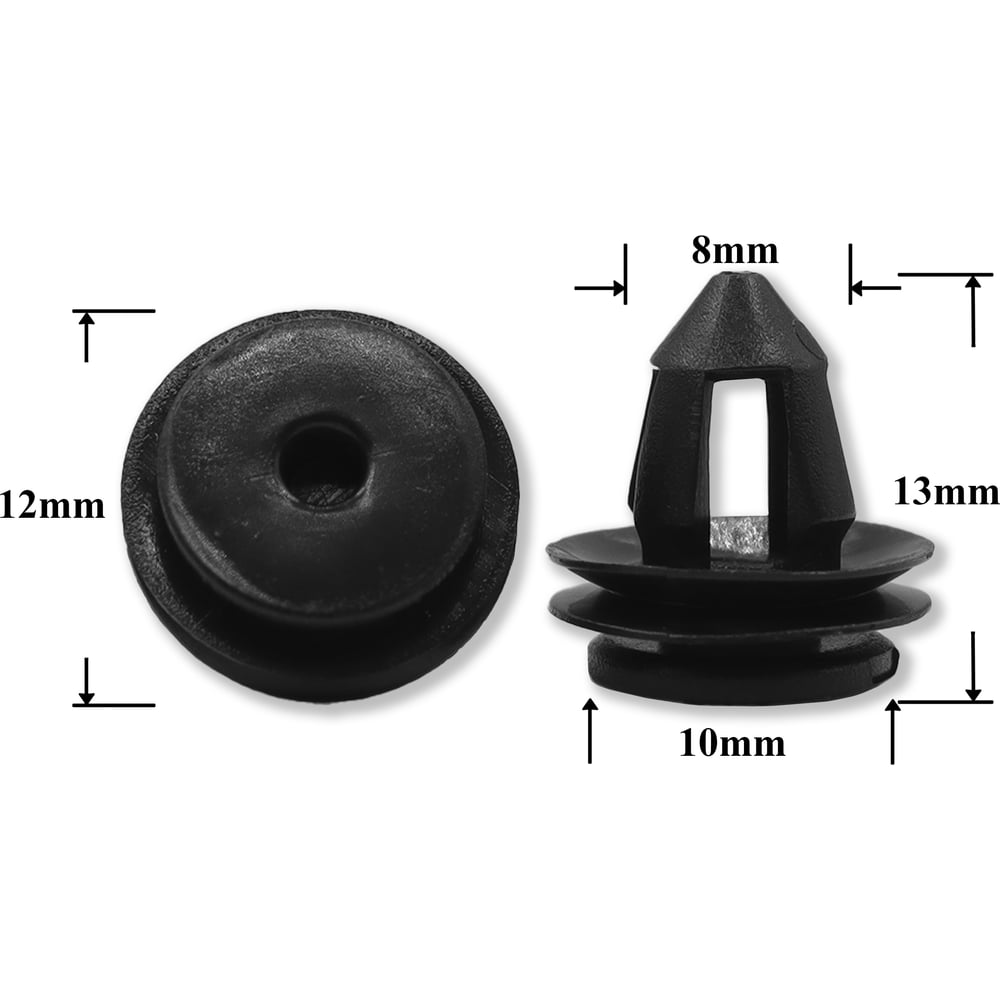 Изображение товара Автокрепеж для Jaguar Volkswagen 10 шт 1K6837200B KрепАвто для дверных панелей