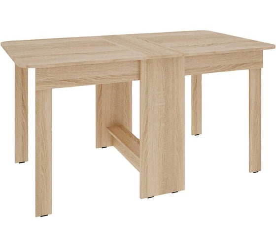 Изображение товара Раскладной стол-книжка ПВХ, дуб сонома KM-0002.1544