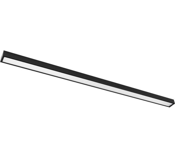 Изображение товара Светильник светодиодный Jazzway ДПО PSO-01 24Вт 4000K BLACK 1200x50мм IP40 для реечных потолков 5058712