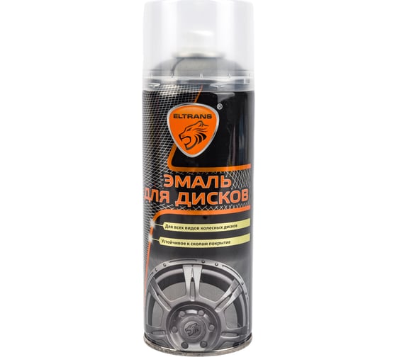 Изображение товара Эмаль для дисков ELTRANS акриловая, графит, аэрозоль, 520 мл EL-0714.16