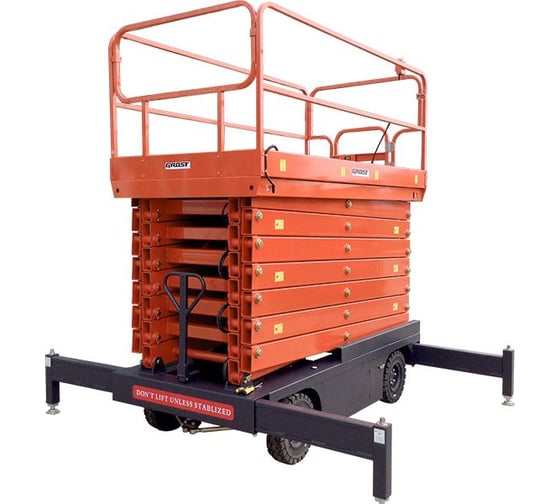 Изображение товара Несамоходный подъемник ножничного типа Grost Tower 500-7 AC 220 211716