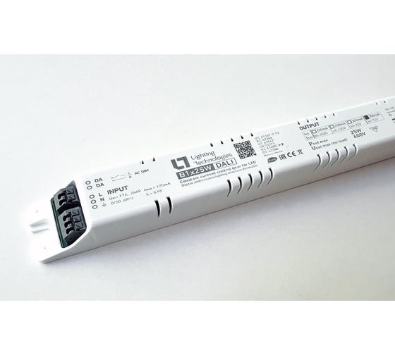 Изображение товара Светодиодный драйвер Световые технологии B1x25W 0.3A DALI LED 25Вт 300мА 2002003330