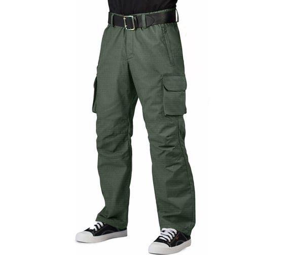 Изображение товара Брюки URSUS "КОММАНДО" цвет Хаки, ткань Рип-Стоп БРЮ442-ХАКИ/48-50, 170-176