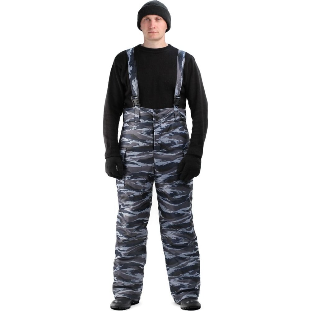 Изображение товара Мужские зимние брюки URSUS Охрана КМФ серые Вихрь БРЮ601-К029/64-66