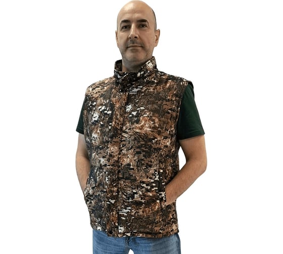 Изображение товара Жилет утепленный URSUS "РАПИД" цвет КМФ ассорти, ткань Оксфорд ЖИЛ900-КМФ АССОРТИ/44-46