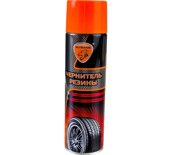 Изображение товара Чернитель резины с силиконом ELTRANS аэрозоль, 650 мл EL-0801.06
