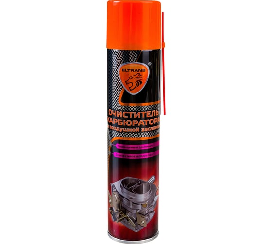 Изображение товара Очиститель карбюратора ELTRANS аэрозоль, 400 мл EL-0303.01