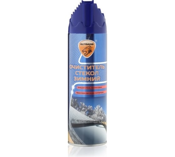Изображение товара Очиститель стекол ELTRANS зимний, аэрозоль, 650 мл EL-0601.06