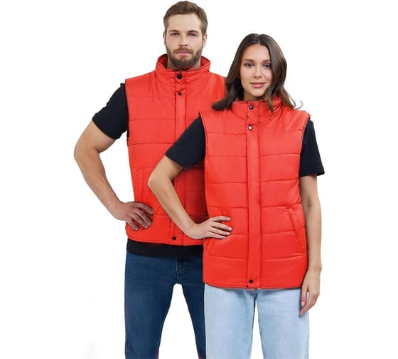 Изображение товара Жилет утепленный URSUS "РАПИД" цвет красный, ткань Дюспо ЖИЛ900-240/48-50