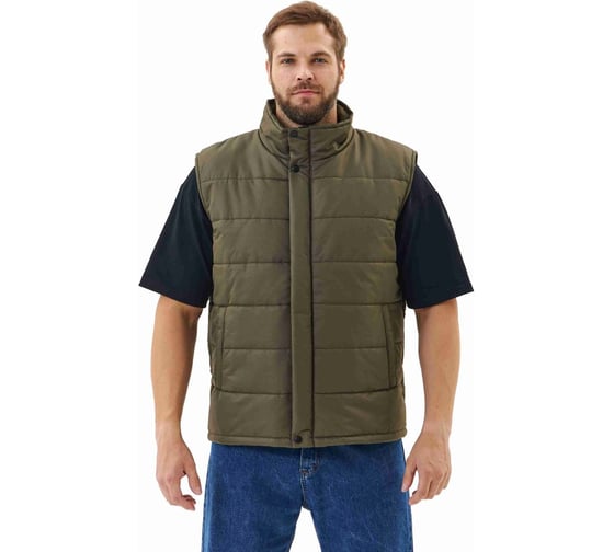 Изображение товара Жилет утепленный URSUS "РАПИД" цвет хаки, ткань Оксфорд ЖИЛ900-ХАКИ/44-46