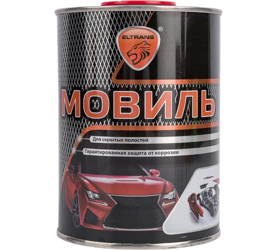 Изображение товара Автоконсервант порогов ELTRANS "Мовиль" жестяная банка, 1 л EL-0201.10