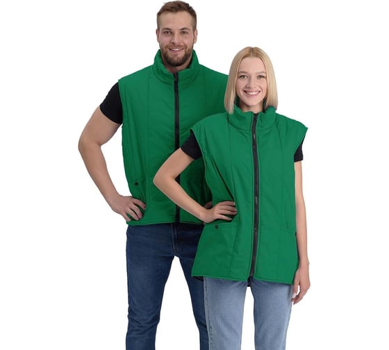 Изображение товара Жилет утепленный URSUS "РЕЙНИР" цвет зеленый ЖИЛ895-120/56-58