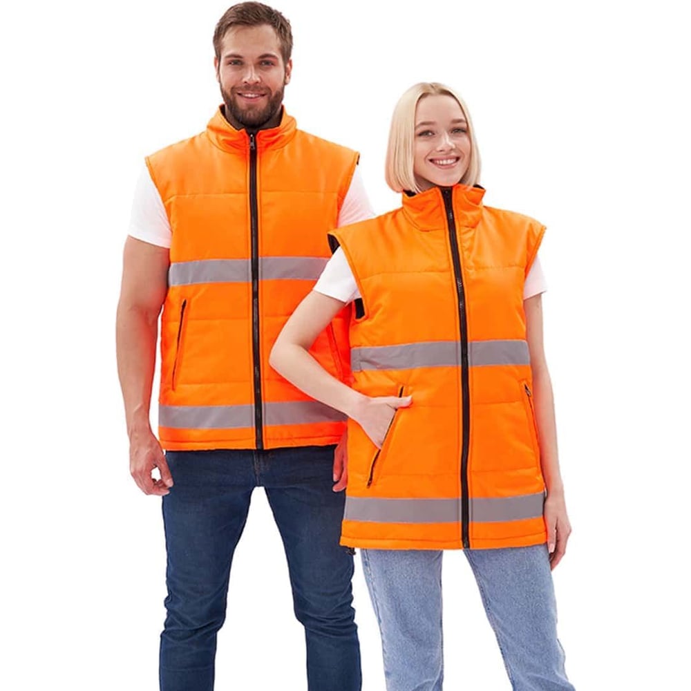 Изображение товара Утепленный жилет URSUS Фаворит оранжевый для работы и активного отдыха