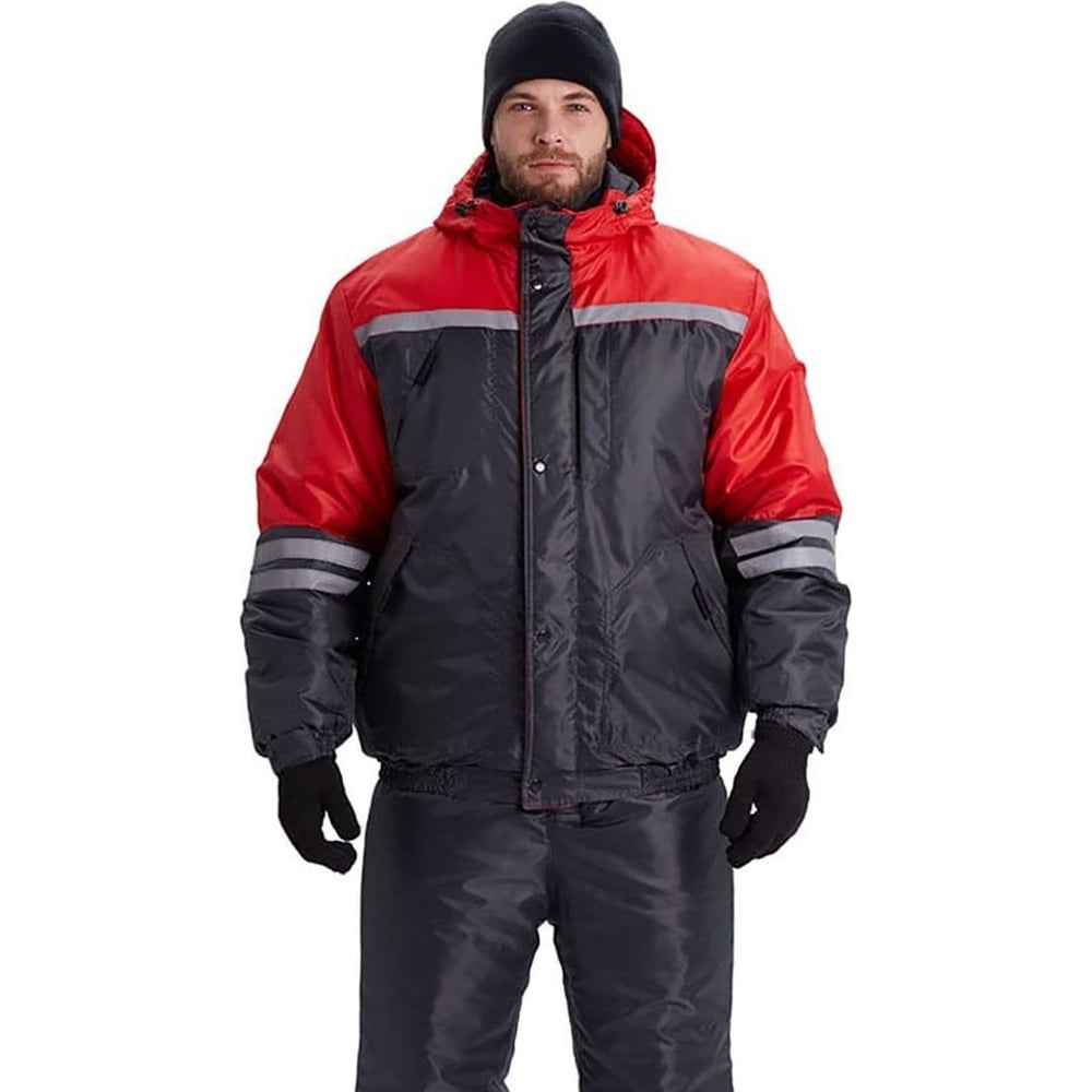 Изображение товара Летний сигнальный костюм URSUS Скандин куртка и полукомбинезон, оранжево-синий