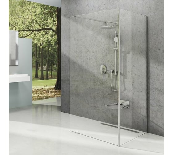 Изображение товара Душевое ограждение Ravak Walk In Corner-1200х900х2000 блестящий профиль, прозрачное стекло GW1CG7C00Z1