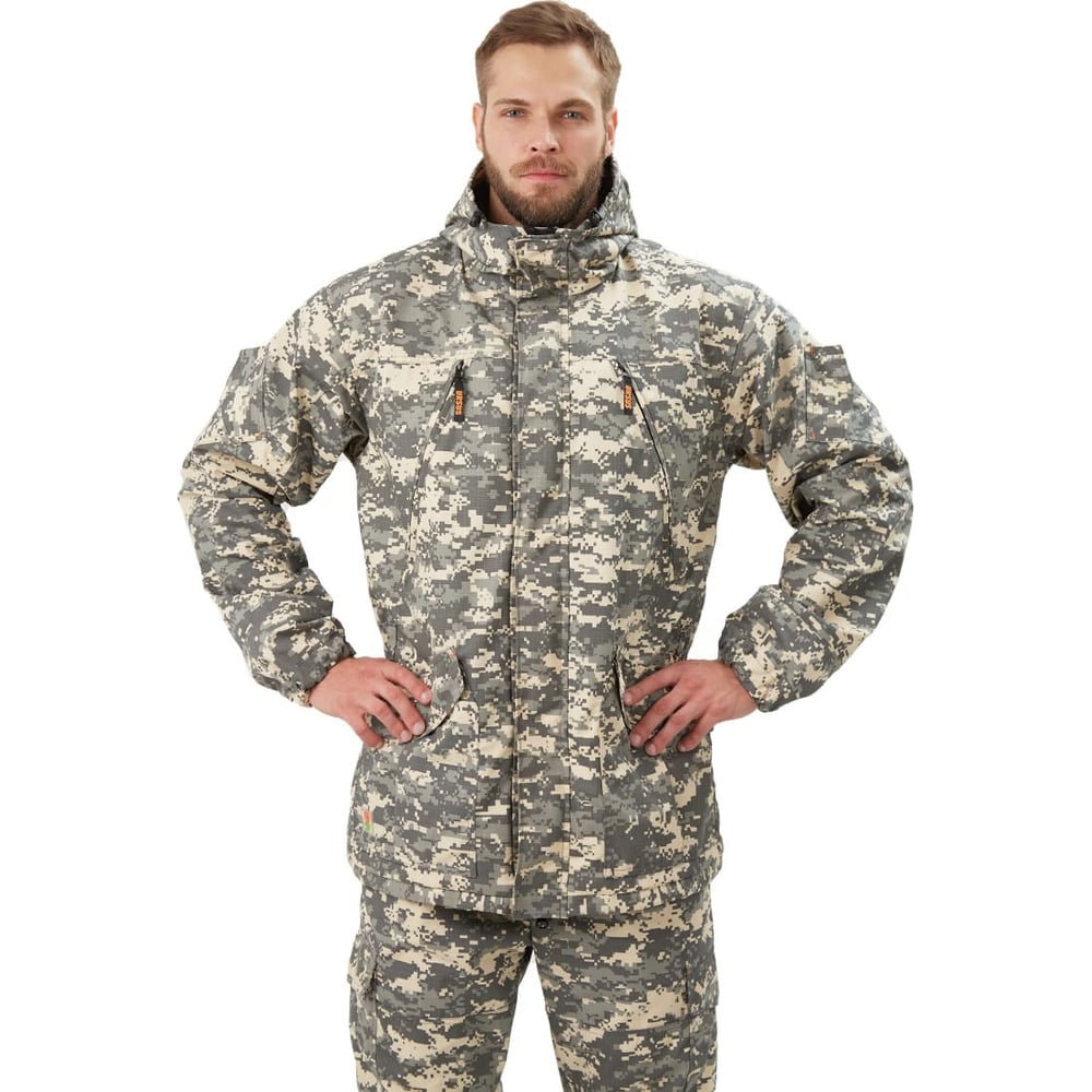 Изображение товара Костюм URSUS ГЕРКОН-ЛЕТО КМФ Цифра светло-серый костюм-двойка 48-50