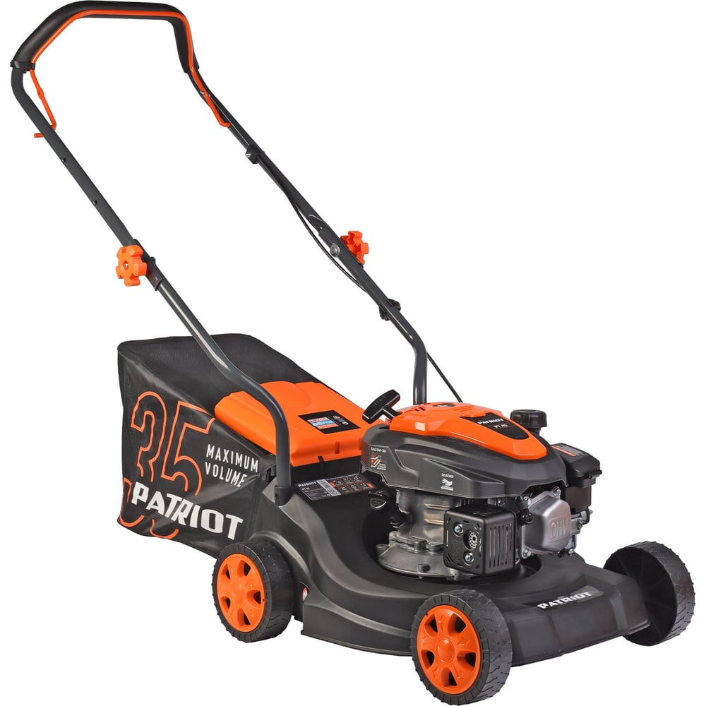 Изображение товара Бензиновая газонокосилка PATRIOT PT 40 для эффективного ухода за газоном