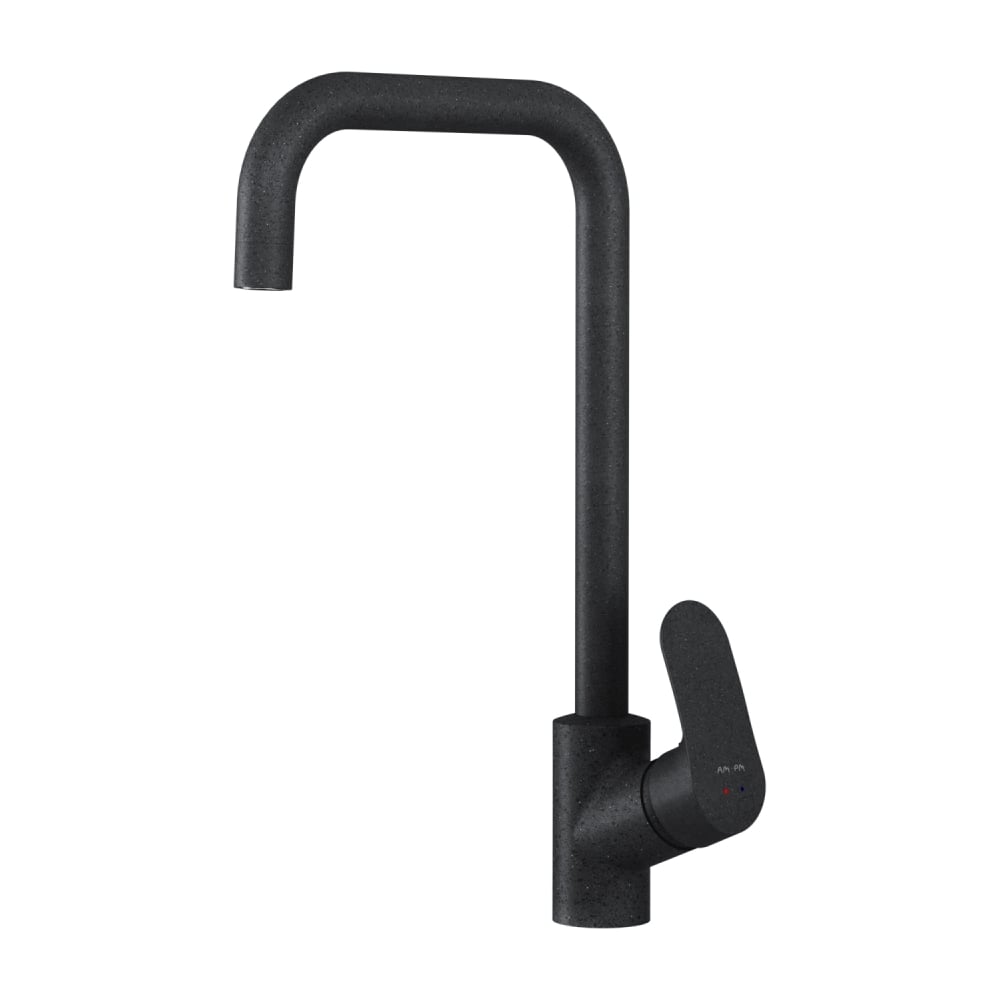 Изображение товара Смеситель для кухни AM.PM Like G-образный излив черный модель F8006022