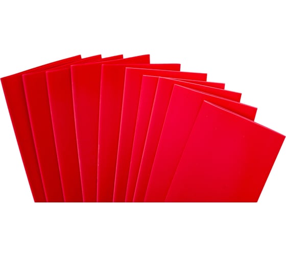 Изображение товара Трубка ТНТ КВТ 20 на 10 красная нарезка 1 м 82993