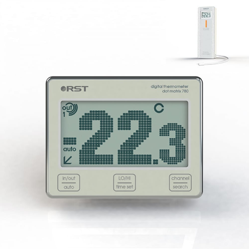 Цифровой термометр RST ручной бесконтактный цифровой инфракрасный термометр