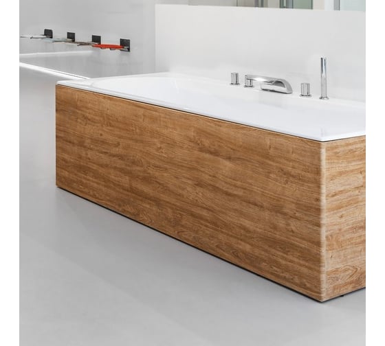 Изображение товара Передняя панель 180 для ванны CITY RAVAK дуб, с креплением X000001060