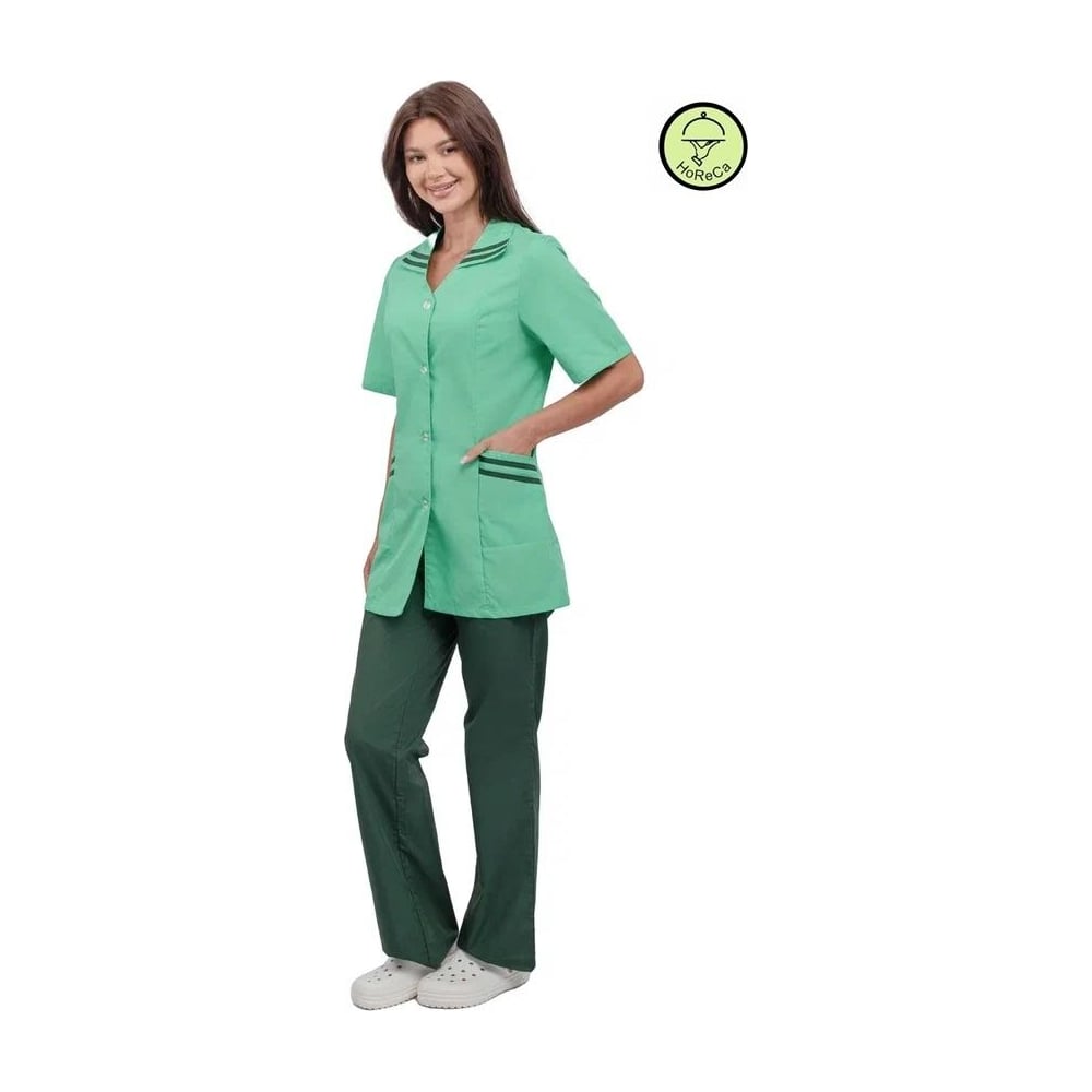 Изображение товара Женский костюм URSUS "Сфера" мятный смесовая ткань от загрязнений и истирания