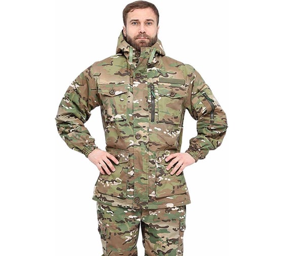 Изображение товара Куртка демисезонная URSUS "КОНТРОЛ-ВЕСНА/ОСЕНЬ" цвет КМФ "МУЛЬТИКАМ", ткань РИП-СТОП КУР677-МУЛЬТИКАМ/48-50, 170-176