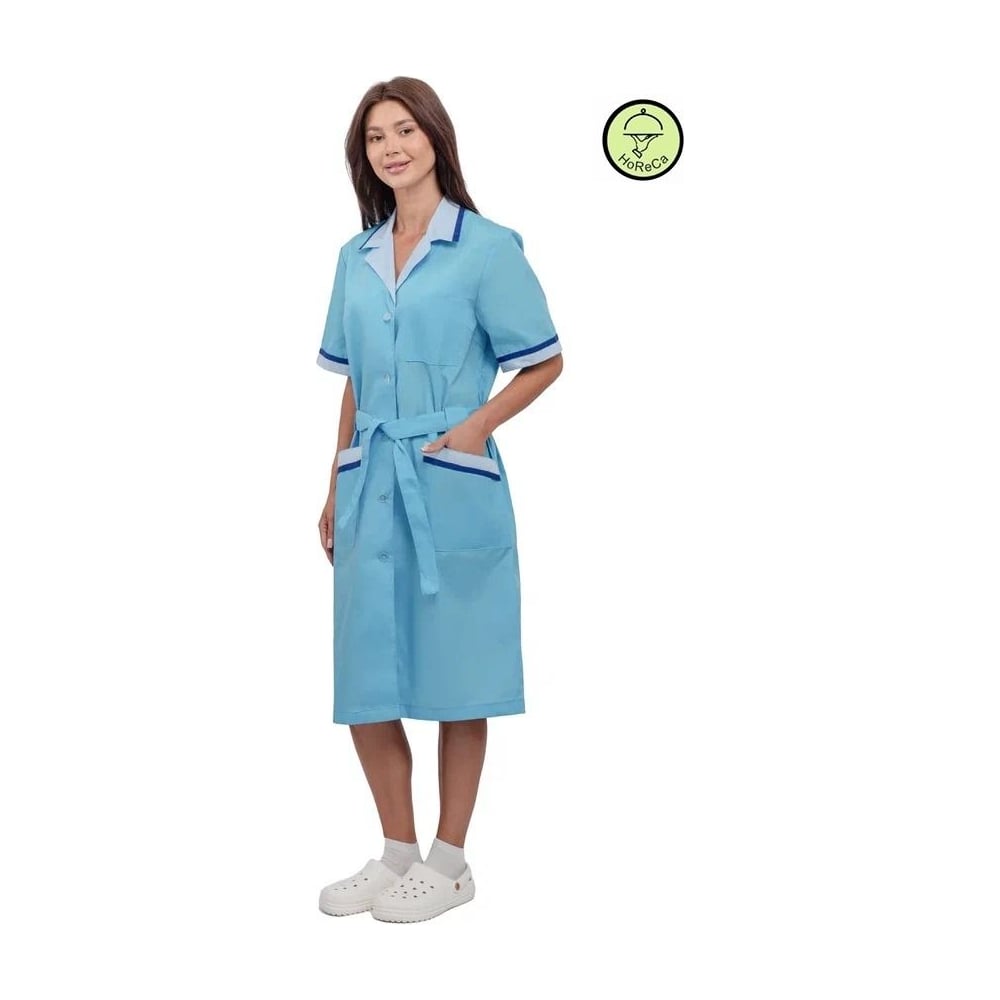 Изображение товара Женский халат URSUS Прибой из смесовой ткани 48 50 легкий комфорт