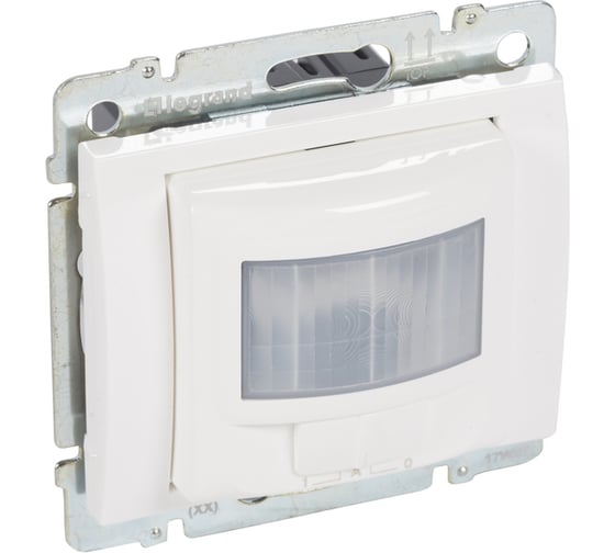 Изображение товара Датчик движения Legrand GaleaLife ИК двухпроводный без N, 240Вт, с возможностью ручного управления Белый 775672