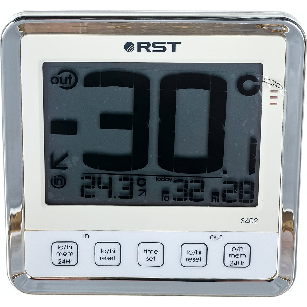 Цифровой термометр RST универсальный цифровой термометр гигрометр pro legend