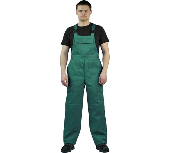 Изображение товара Полукомбинезон URSUS мужской "Дрегер" темно-зеленый ПОЛ504-120/48-50, 170-176