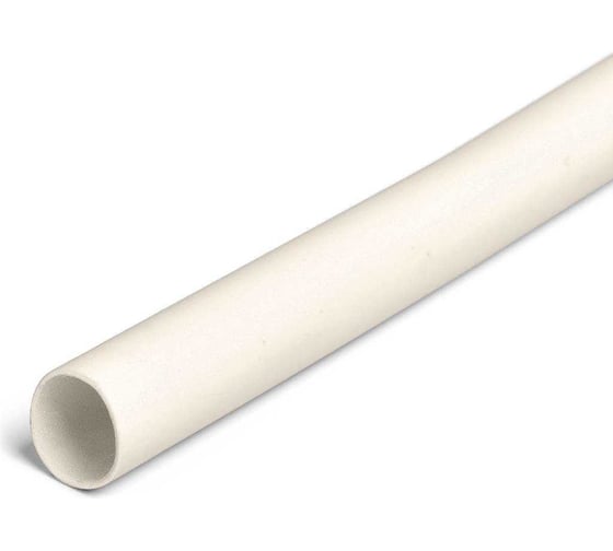 Изображение товара Трубка ТНТ КВТ 12 на 6 белая нарезка 1 м 82964