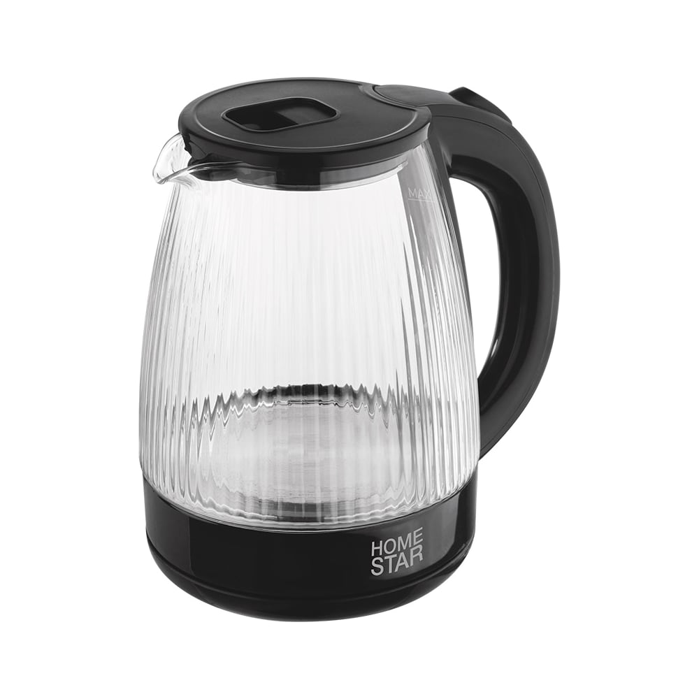 Изображение товара Чайник Homestar HS-1045 1.8 л стекло черный