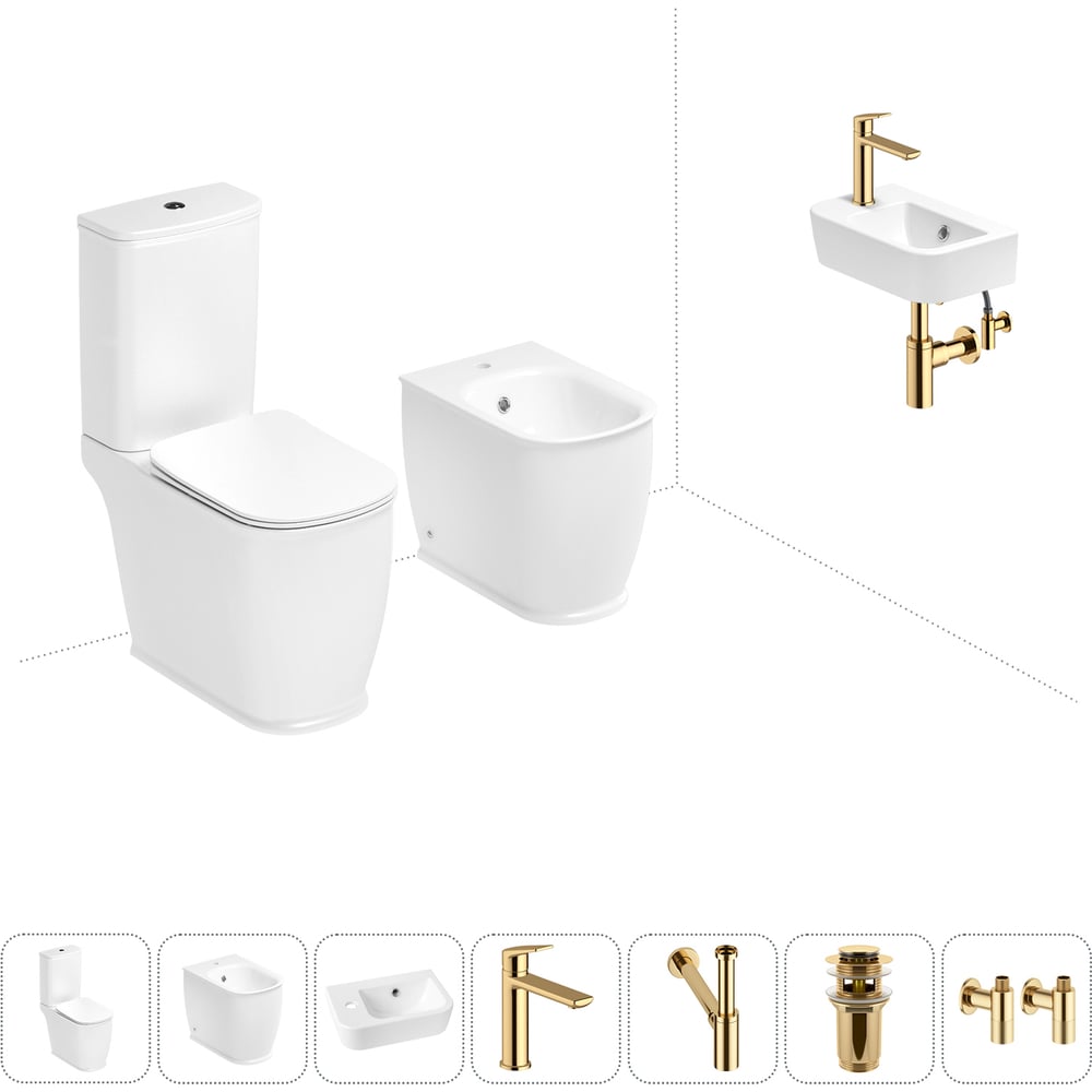 Изображение товара Унитаз-компакт Lavinia Boho Bell Pro 7 в 1