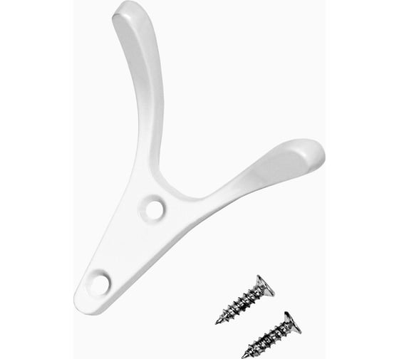 Изображение товара Крючок-вешалка StahlBuro 206 WW белый, европакет 16159