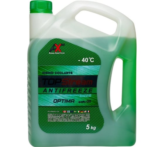 Изображение товара Охлаждающая жидкость TOPStream Антифриз OPTIMA зеленый 5 кг ATSOG00005