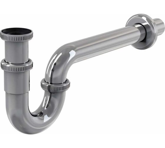 Изображение товара Сифон для умывальника Ravak U-образный, хром X01436