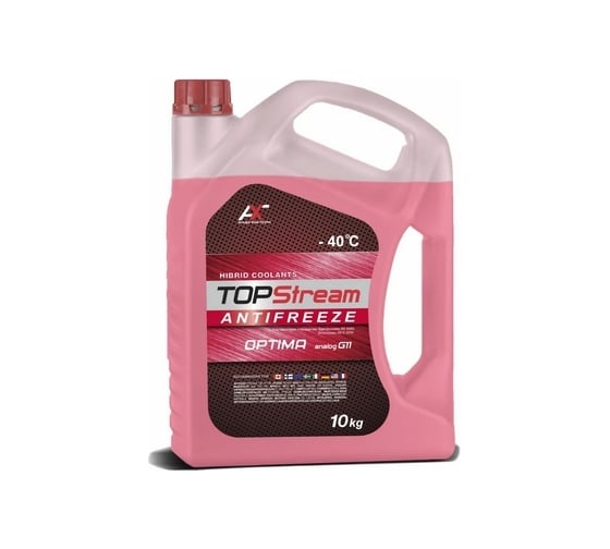 Изображение товара Охлаждающая жидкость TOPStream Антифриз OPTIMA красный 10 кг ATSOR00010