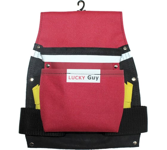 Изображение товара Сумка поясная для инструментов и гвоздей LUCKY Guy Профи-1 03 001LG