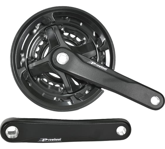 Изображение товара Система PROWHEEL TA-CN68 175 мм, 42/34/24 AL-6061-T6, CHAINLINE:48.5, под квадрат 120, черный H000014457
