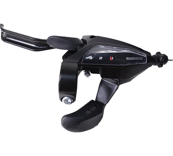 Изображение товара Шифтер/ручка тормоза Shimano ASTEF5002L SBLC левая, 3-пер., трос 1750 мм, черный HQ-0018201