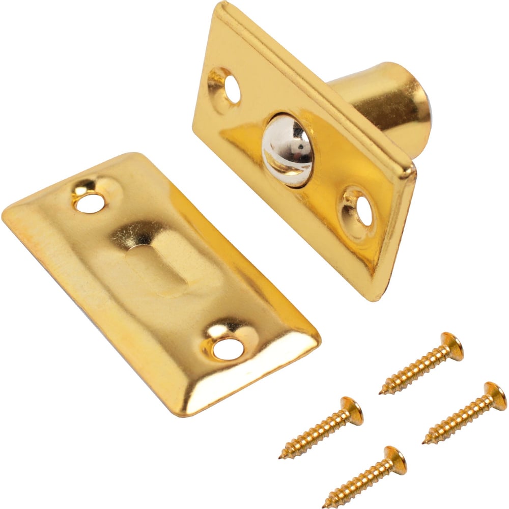 Изображение товара Фиксатор шариковый Стандарт 588 GP золото для межкомнатных дверей